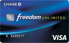 Chase Freedom Unlimited® credit card