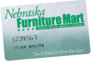 Nebraska Furniture Mart Credit Card